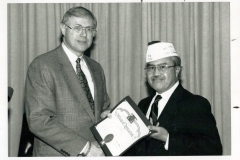 Sam Seno (right)
