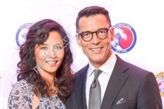 Tamlyn Tomita and David Ono