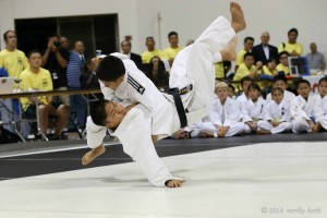 This year's martial arts competition was held at the Pyramid in Long Beach, Calif. Photo by Nancy Teramura Hayata