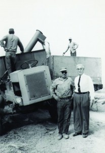 Keisaburo Koda (Right) and William Bell in the late 1950s. Photo courtesy of Koda Farms 