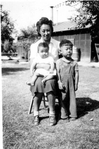 Misako Shigekawa had two children while incarcerated at Poston including daughter, Marlene, and son, Gerald. Marlene is the executive producer of a new documentary about mothers and their children. Photo courtesy if Marlene Shigekawa