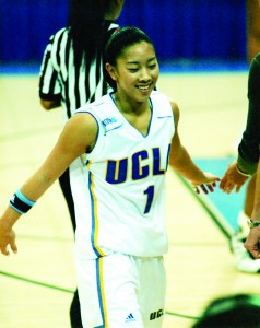 Natalie played basketball for the Bruins while she attended the University of California, Los Angeles. Photo courtesy of Natalie Nakase