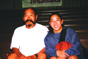 Playing basketball allowed Nakase to bond with her father, Gary, whom she counts as one of the people she admires most in her life. 