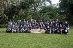 The entire 2014 Phil Simon Clinic Tanzania Project medical team. Photo courtesy of Rod Kuratomi