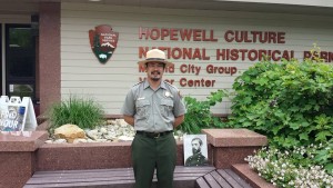(Above) Steve Phan is currently working at the Hopewell Culture National Historical Park in Ohio for the summer before returning to his graduate studies at Middle Tennessee State University. Photo courtesy of Steve Phan